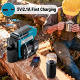 Cordless Coffee Maker for Makita 18V Battery