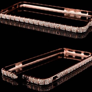iPhone 7 Plus Case Bumper Frame Crystals Diamond Sparkle Protective Cover