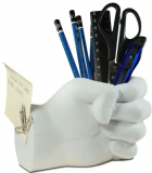 Desktop Madness Series Hand Pen Holder with Magnetic Back