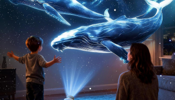 3D Galaxy Projector with 60 Immersive Themes