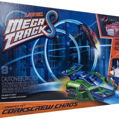 Lionel Mega Tracks – Corkscrew Chaos Red Engine