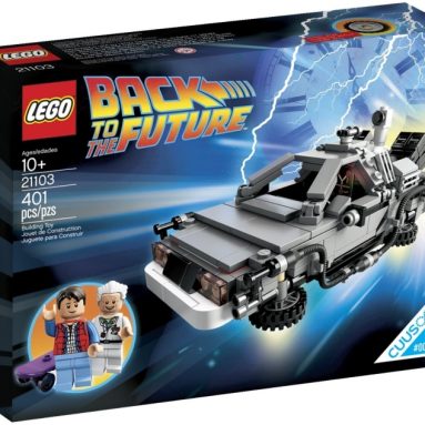 LEGO The DeLorean Time Machine Building Set