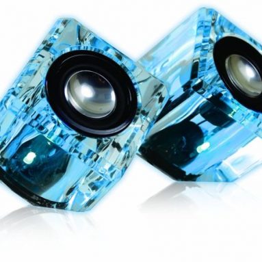 Crystal Compact Speakers for iPod