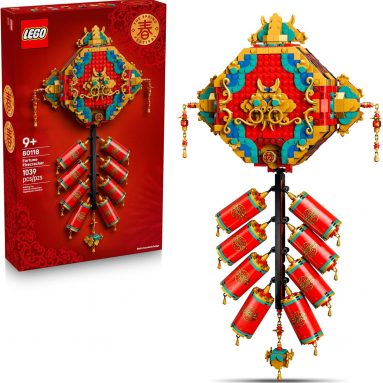 LEGO Spring Festival Fortune Firecracker Kids Building Toy