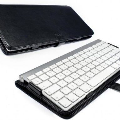 Tuff-Luv Faux Leather Case Cover for Bluetooth Apple Wireless Keyboard