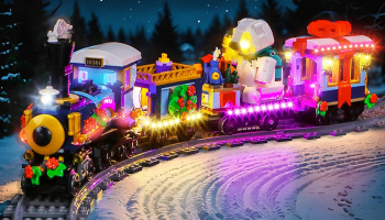 Upgraded Led Light Kit Compatible with Lego Holiday Express Train Building Set