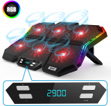 IPOW RGB Laptop Cooling Pad Gaming Laptop Cooler