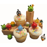 Angry Birds & Pigs Cake