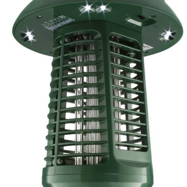 Solar-Powered UV Bug Zapper & LED Garden Lamp