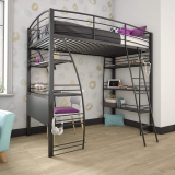 Cyber Monday: DHP Studio Loft Bunk Bed Over Desk and Bookcase