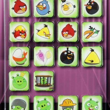 Angry Birds Icon Magnets Frigge Set