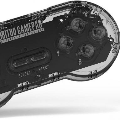 8Bitdo SN30 Retro Set (Transparent Edition) – Super NES