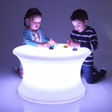 TickiT Sensory Mood Light Table – in Home Learning Station for Sensory Play