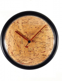 Cork and Copper Wall Clock