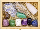 Premium Grade Crystals and Healing Stones for Relaxation, Stress, Anxiety Relief