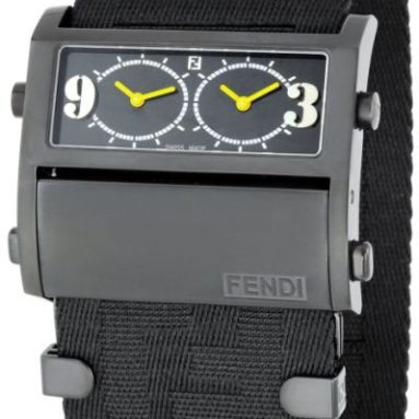 Fendi Women’s Zip Code Dual Time Watch
