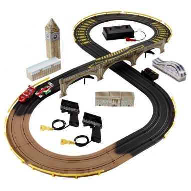Cars 2 R/C London City Raceway Slot Car Racing Set