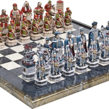 Bello Games Collezioni-Great Wall of China Luxury Chessmen & Mancini