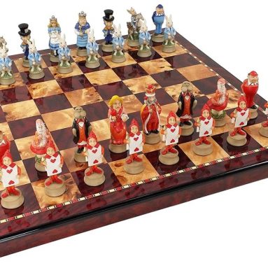 Alice in Wonderland Fantasy Chess Men Set