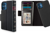 Twelve South BookBook for iPhone 12 Mini | 3-in-1 Leather Wallet Case
