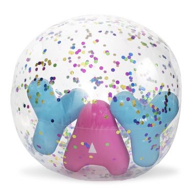 Giant Inflatable Confetti YAY Beach Ball