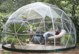 Garden-igloo pavilion