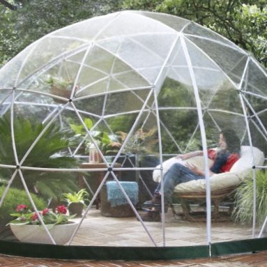 Garden-igloo pavilion