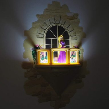Disney Princess Rapunzel Balcony 3D Deco Light