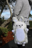 Plush Protective Pals Bun Bun (Bunny) Large Magnetic Holder & Carrier