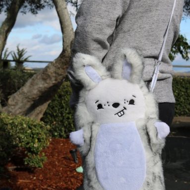 Plush Protective Pals Bun Bun (Bunny) Large Magnetic Holder & Carrier