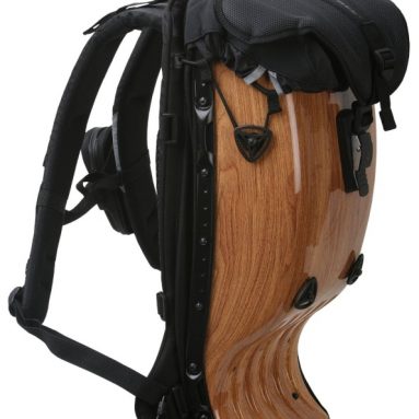 Meg-Aero Backpack Wood Pattern