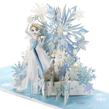 Signature Paper Wonder Frozen Pop Up Christmas Card