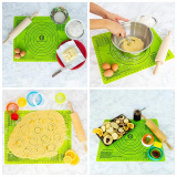 Silicone Baking Mat with Measurements Set