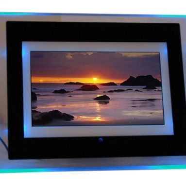 Digital Photo Frame With Blue LED