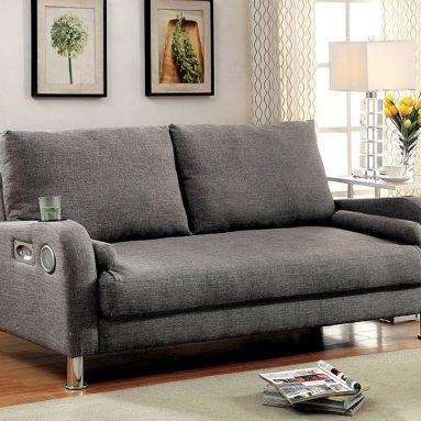 Sofa with Bluetooth Speakers