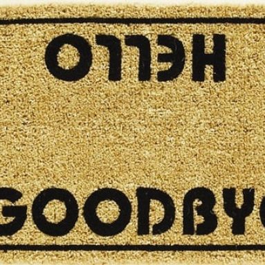 Hello & Goodbye Doormat