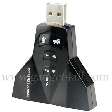 Dual 7.1Channel USB Sound Adapter