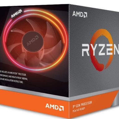 AMD Ryzen 9 3900X 12-core, 24-Thread Unlocked Desktop Processor with Wraith Prism LED Cooler