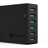 AUKEY USB Charger with Dual Quick Charge 3.0 Ports & 4 USB Ports