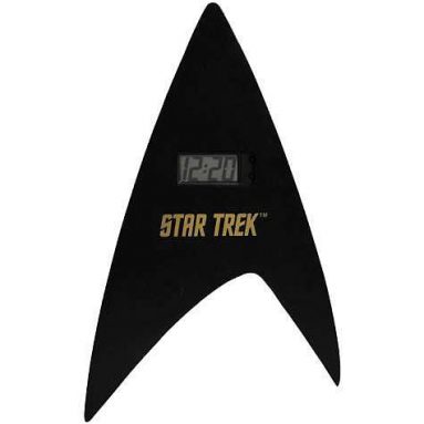 Star Trek Delta Shield Digital Wall Clock