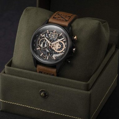 AVI-8 Men’s Japanese Quartz Chronograph Watch