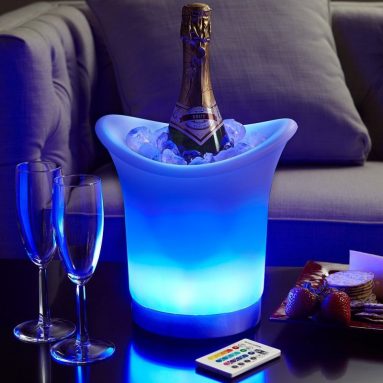 LED Champagne Ice Bucket
