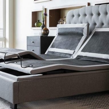 Adjustable Bed Base – Massage – Built-in Bluetooth