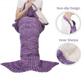 Adult Mermaid Tail Blanket