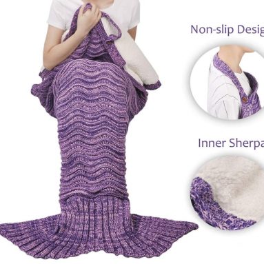 Adult Mermaid Tail Blanket