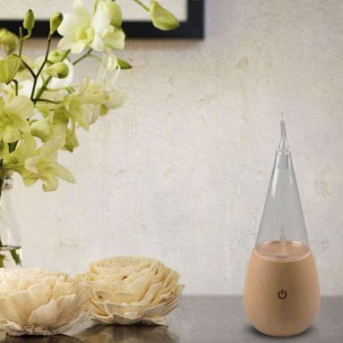 Ziba Aroma Wood and Glass Waterless Aromatherapy