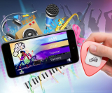 AirJamz App-Enabled Bluetooth Music Toy, Electric Air Guitar