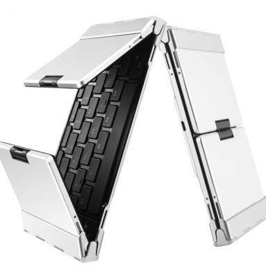 Airfox K60 Ultra Slim Backlit LED Wireless Bluetooth Keyboard