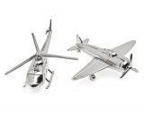 Airplane Dinnerware Airplane Chopper Salt and Pepper