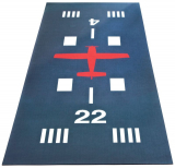 Airport Runway Hallway Runner Mat